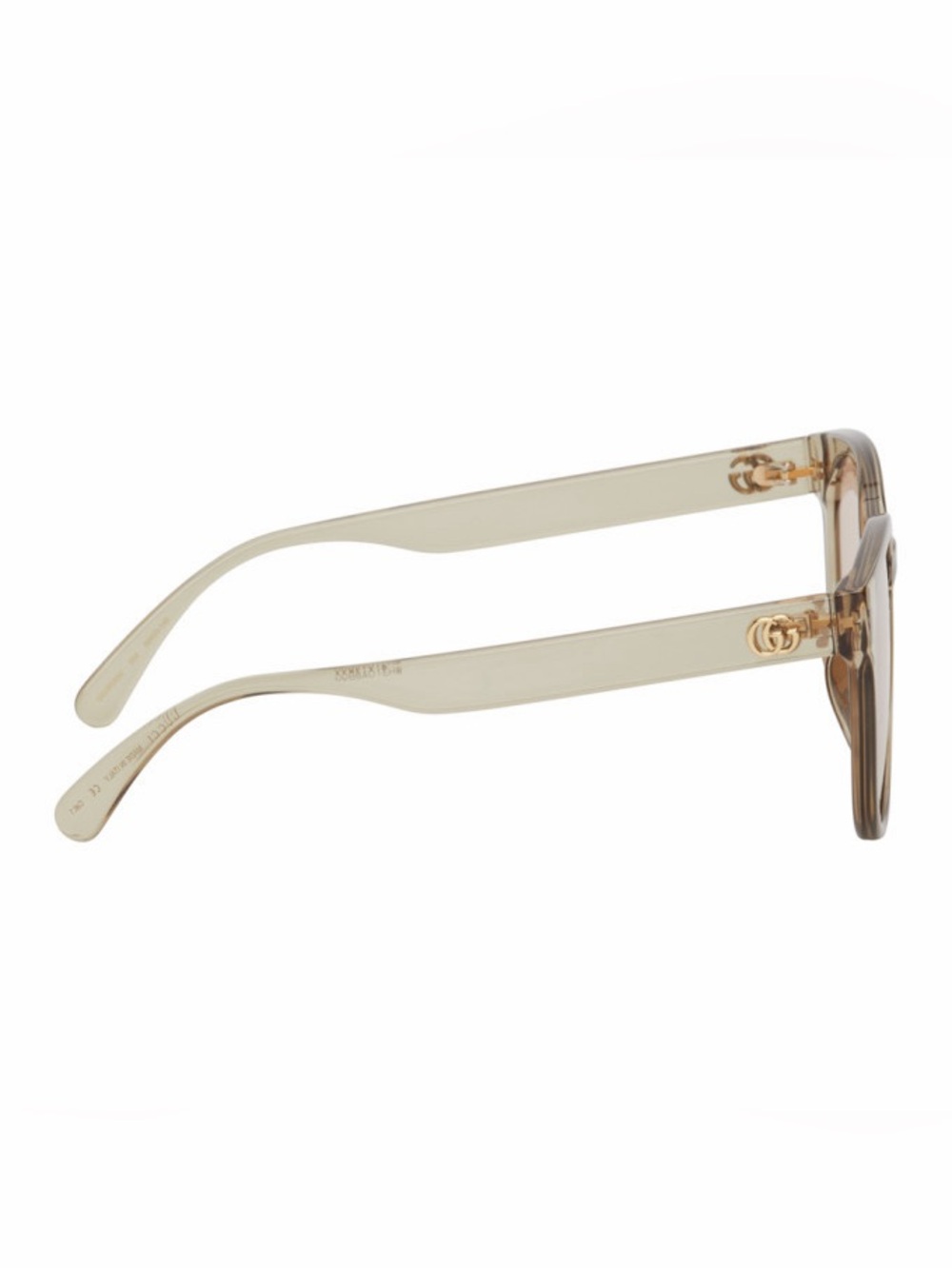 NWOT Gucci Acetate Translucent Square Sunglasses - Picture 7 of 7